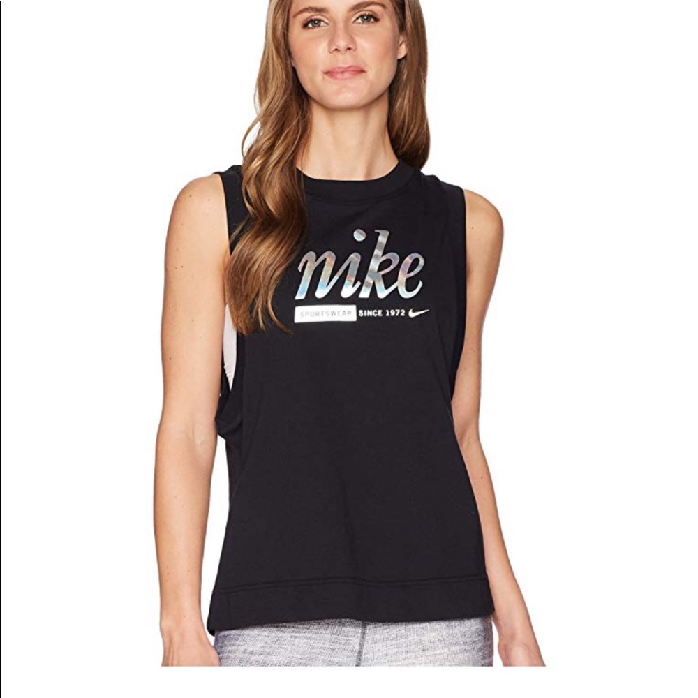 Nike Metallic Muscle Tank